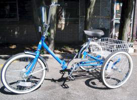 used three wheel bike