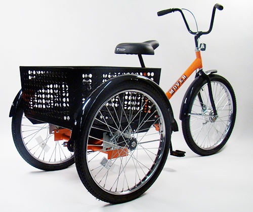 three wheel cargo bike