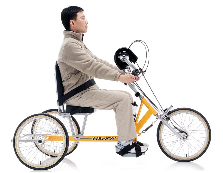 upright handcycle
