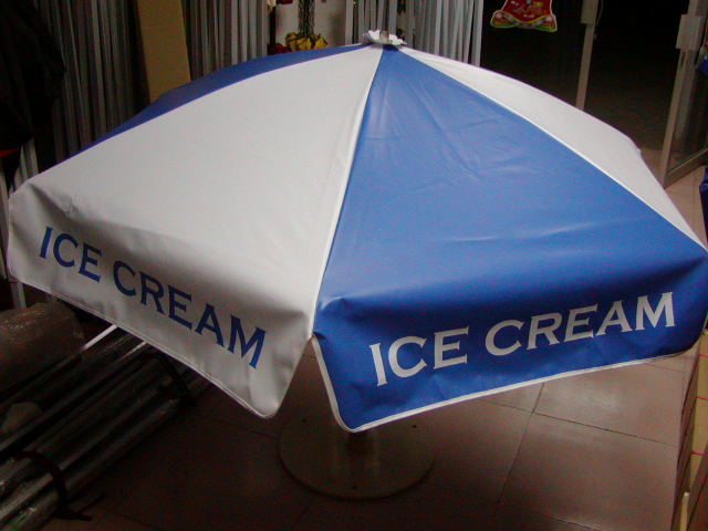 Worksman Ice Cream Cart Umbrella